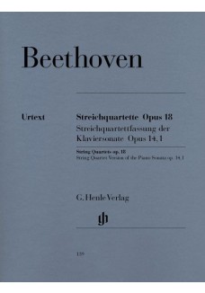 Streichquartette op. 18,1-6 und Streichquartettfas