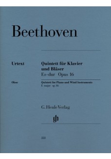 Quintett für Klavier und Bläser Es-dur op. 16 (Blä