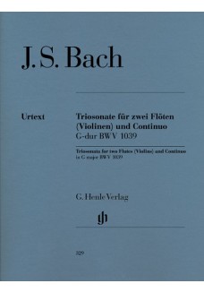 Triosonate für zwei Flöten und Continuo G-dur BWV
