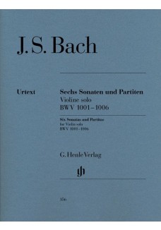 Sonaten und Partiten BWV 1001-1006 für Violine sol