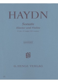 Sonate für Klavier und Violine G-dur Hob. XV:32