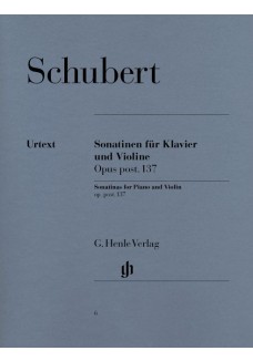 Sonatinen für Klavier und Violine op. post. 137