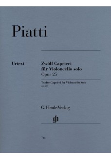 Zwölf Capricci für Violoncello solo Opus 25