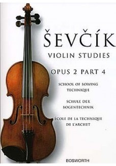 Violin Studies School Of Bowing Technique Op 2 Par