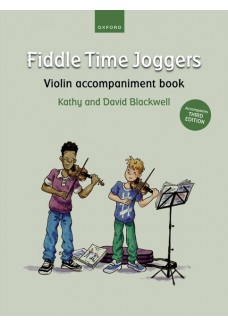 Fiddle Time Joggers Violin Accompaniment Book (third edition)