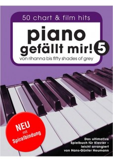 Piano gefällt mir! 50 Chart und Film Hits - Band 5