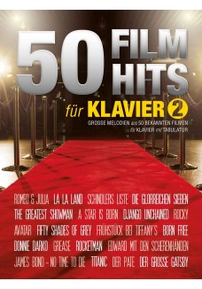 50 Film Hits für Klavier 2