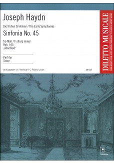 Sinfonia Nr. 45 fis-Moll (Abschiedssymphonie) Hob.