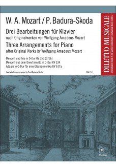 Drei Bearbeitungen  nach Mozarts Originalwerken