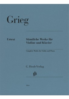 Sämtliche Werke für Violine und Klavier
