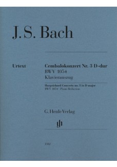 Cembalokonzert Nr. 3 D-dur BWV 1054