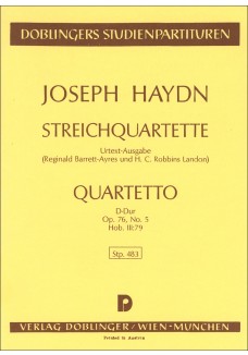 Streichquartett D-Dur op. 76/5 Hob. III:79