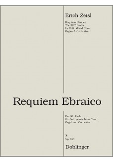 Requiem ebraico. The 92nd Psalm