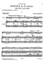 BERKELEY Sonata in D Minor op. 22 Vla / Pf