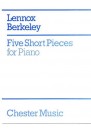 BERKELEY 5 Short Pieces op. 4 Pf