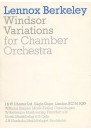 BERKELEY Windsor Variations op. 75 Chamber Orch M