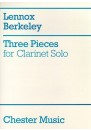 BERKELEY 3 Pieces for Clarinet Solo