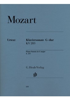 Klaviersonate G-dur KV 283 (189h)