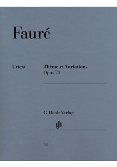 Thème et Variations op. 73 für Klavier