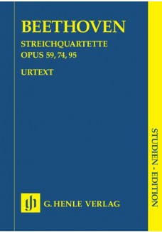 Streichquartette op. 59, 74, 95